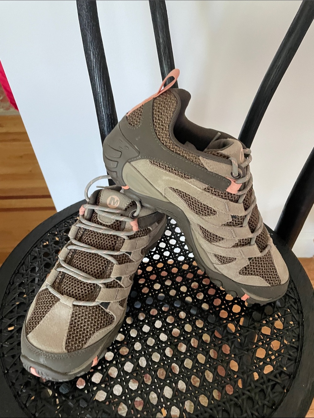 Merrell Women's Brown and Pink Trail Shoe